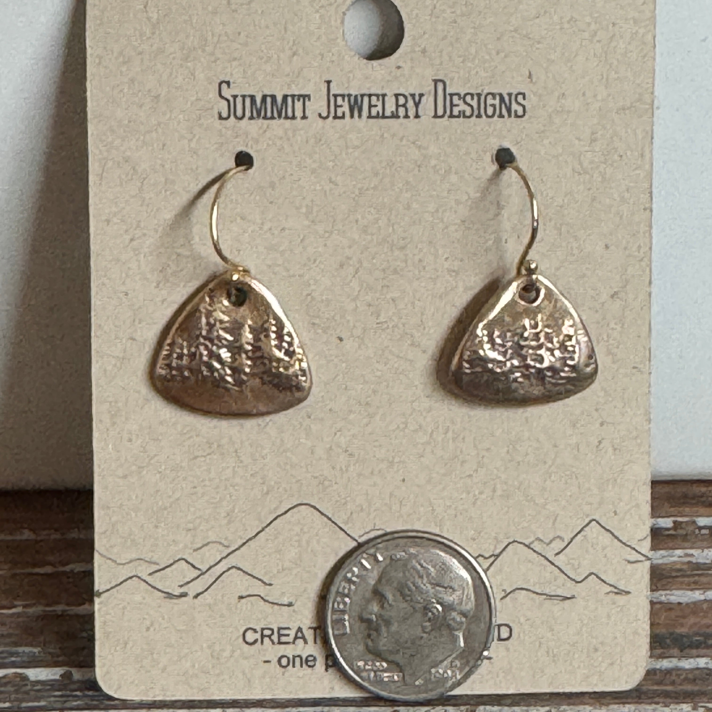 money tree earrings Antique Gold Forest/Tree Earrings – Summit Jewelry Designs
