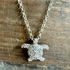 Turtle Necklace-Silver/Bronze