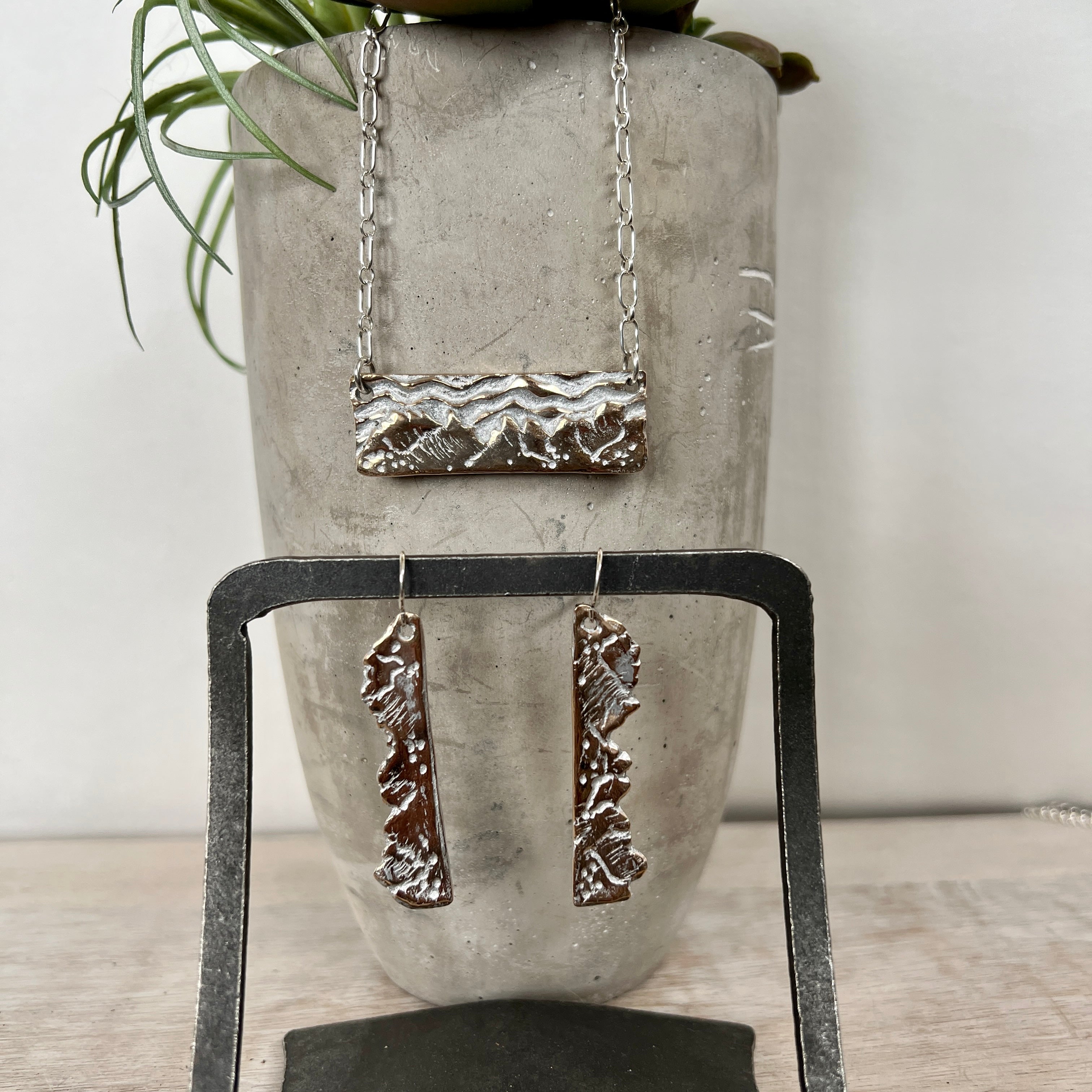 Mountain Earrings — SR Designs Jewelry