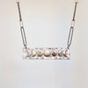 Moon Phase Bar Necklace Bronze/ Oxidized Sterling Silver-Gold Filled